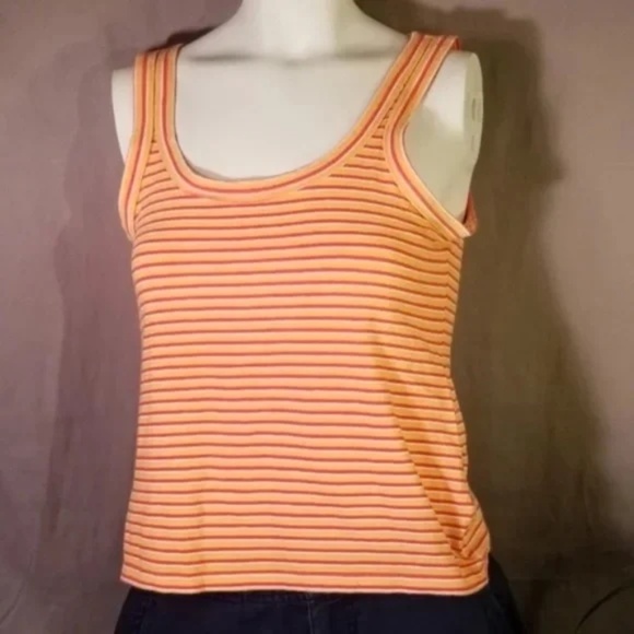3/$25 DKNY Retro Style Striped Tank - Picture 8 of 8
